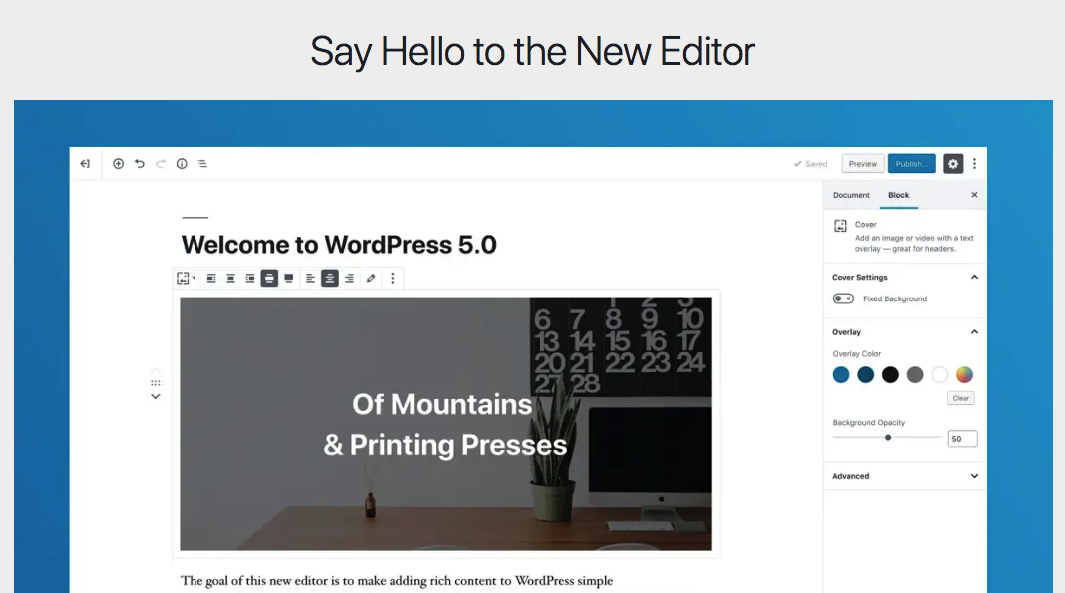 Sebelum Update WordPress 5.0
